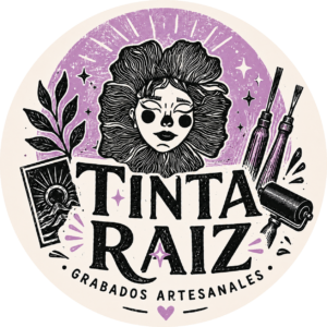 Logo de Tinta Raiz Estampados Artesanales